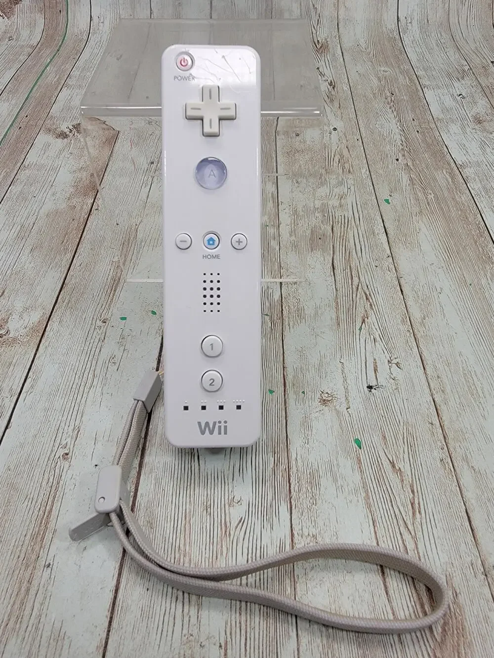 Nintendo Wii RVL-003 Wireless White W/ Strap Remote Control Tested Working